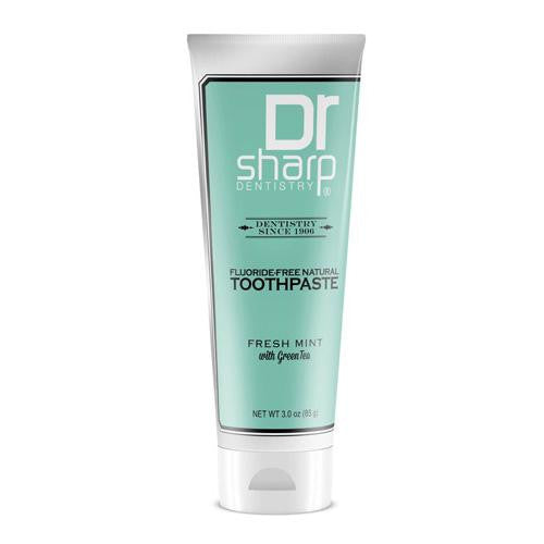 Dr. Sharp Natural Oral Care Toothpaste - Fresh Mint With Green Tea - 3 Oz