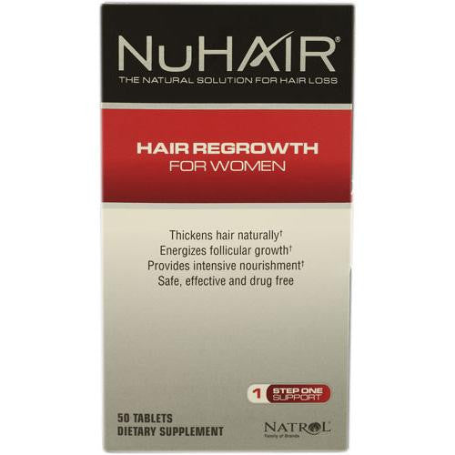 Natrol Hair Regrowth - Nuhair Women - 60 Tablets