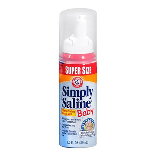 Simply Saline Nasal Relief - Baby Super Size - 3 Oz