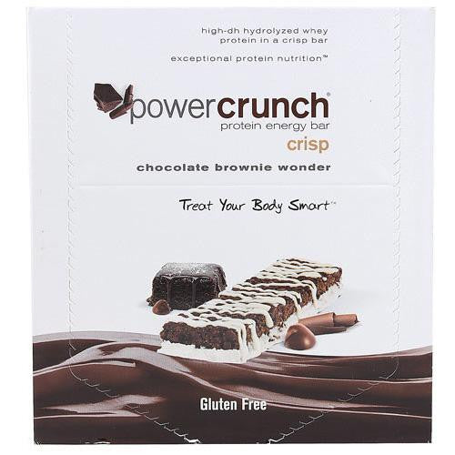 Power Crunch Protein Bars - Chocolate Brownie Wonder - 40 Grm - Case Of 12