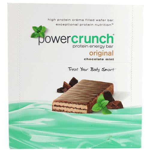 Power Crunch Protein Bars - Chocolate Mint Original - 40 Grm - Case Of 12