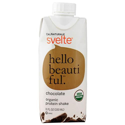 Svelte Protein Shake - Organic - Chocolate - 11 Fl Oz - Case Of 8