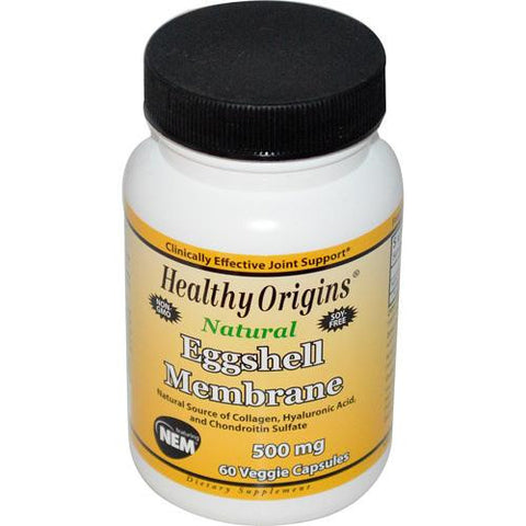 Healthy Origins Eggshell Membrane - 500 Mg - 60 Vegetarian Capsules