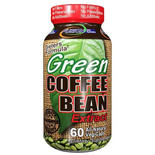 Fusion Diet Systems Green Coffee Bean Extract - 60 Vegetarian Capsules