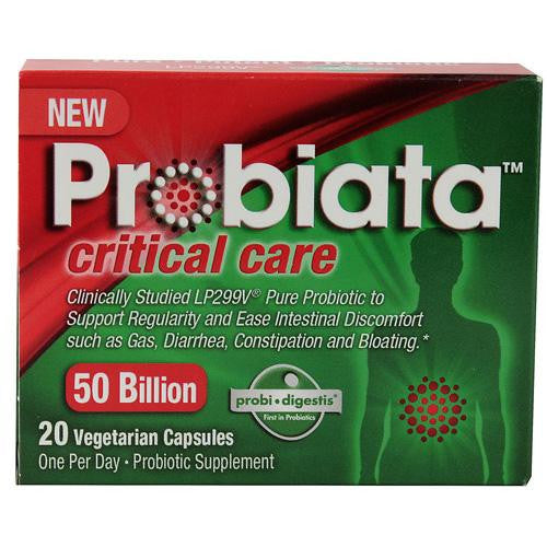 Probiata Critical Care - 20 Vegetarian Capsules