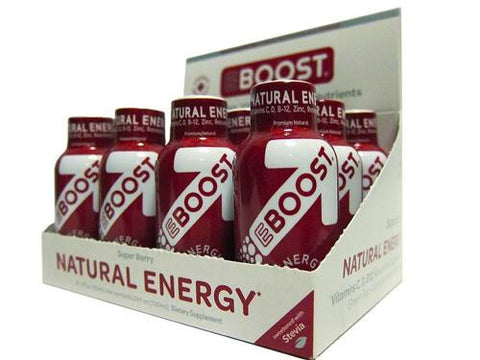 Eboost Shot Counter Display - Superberry - 2 Oz - Case Of 12