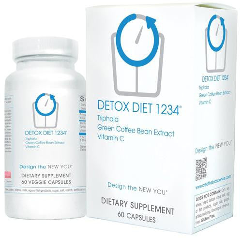 Creative Bioscience Detox Diet 1234 - 60 Capsules