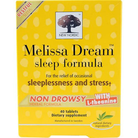 New Nordic Melissa Dream - 40 Tablets