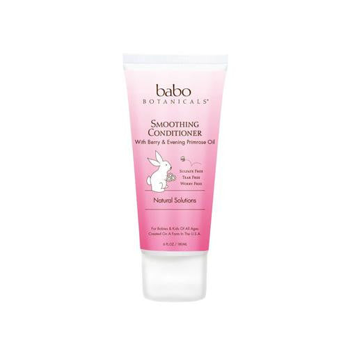 Babo Botanicals Detangling Conditioner - Instantly Smooth Berry Primrose - 6 Oz