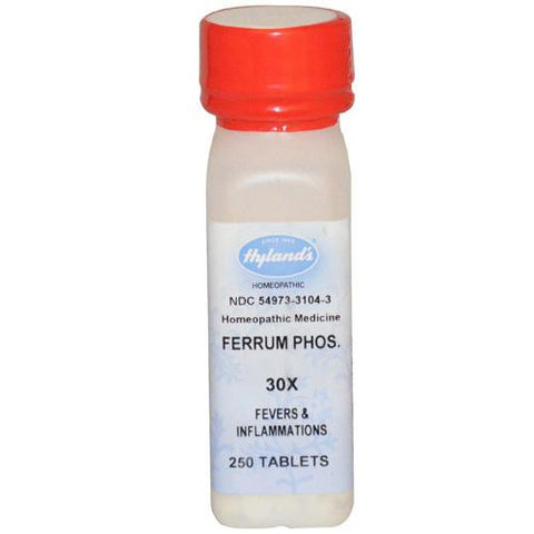 Hylands Homepathic Ferrum Phos 30x - 250 Tablets