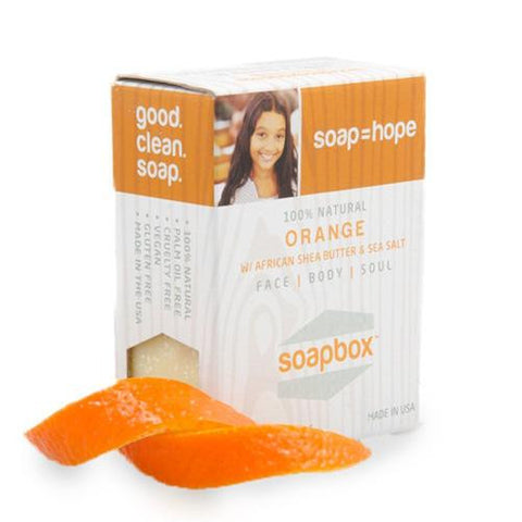 Soapbox Soaps Bar Soap - Uplift - Orange - 4 Oz