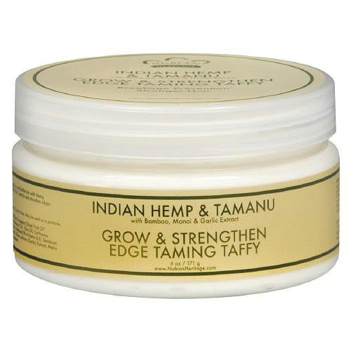 Nubian Heritage Hair Taffy - Grow And Strengthen Edge Taming Indian Hemp And Tamanu - 6 Oz