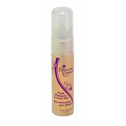 Blossom Organics Arousal Gel - Pure Pleasure Travel Size - .17 Oz