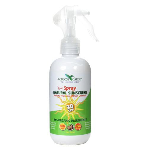 Goddess Garden Organic Sunscreen - Natural Spf 30 Trigger Spray - 8 Oz