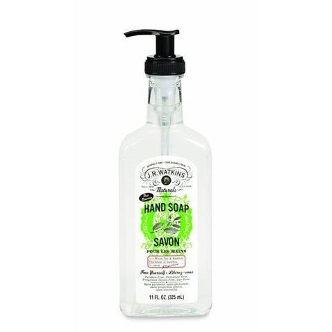 J.r. Watkins Liquid Hand Soap - White Tea And Bamboo - 11 Fl Oz