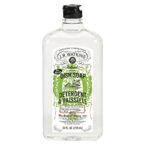 J.r. Watkins Dish Soap - White Tea And Bamboo - 24 Fl Oz