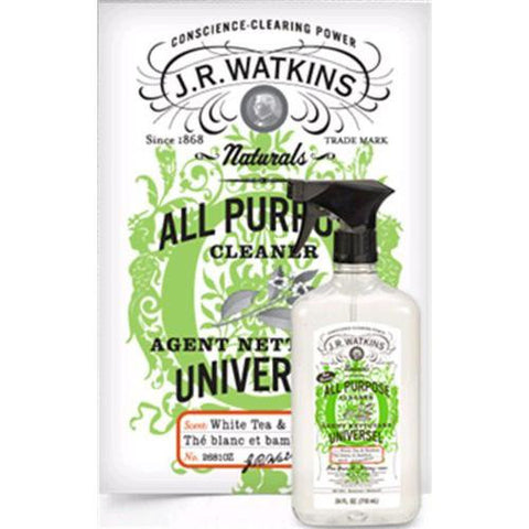 J.r. Watkins Cleaner - All Purpose - White Tea And Bamboo - 24 Fl Oz