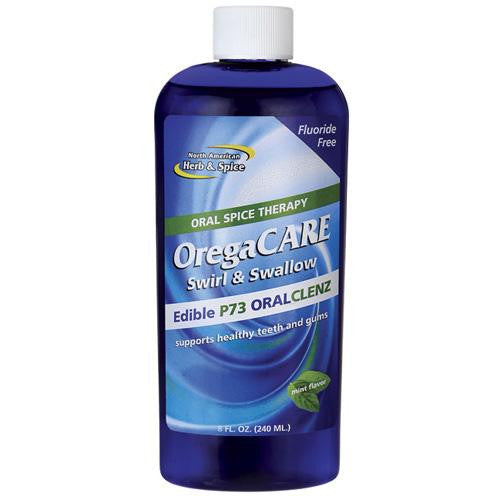 North American Herb And Spice Oregacare Swirl And Swallow Oral Cleanser - 8 Oz