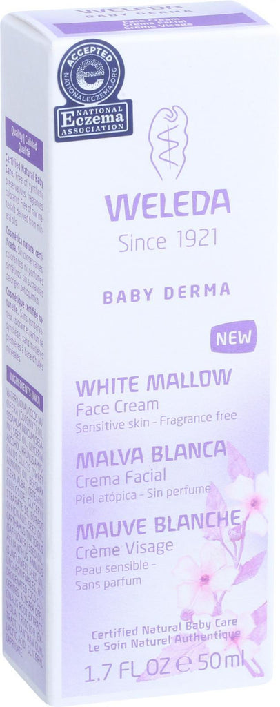 Weleda Face Cream - Baby Derma - White Mallow - 1.7 Oz