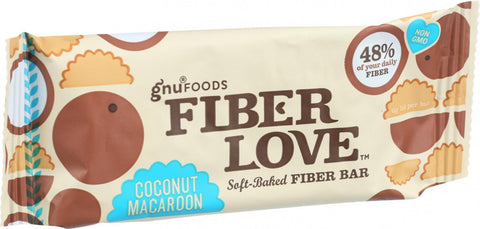 Nugo Nutrition Bar - Fiber Dlish - Coconut Macaroon - 1.6 Oz Bars - Case Of 16