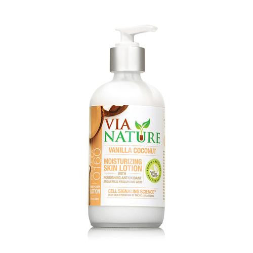 Via Nature Lotion - Moisture - Vanilla Coconut - 8 Fl Oz