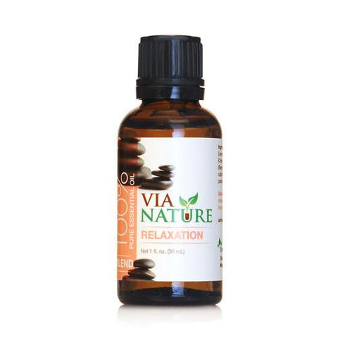 Via Nature Essential Oil Blend - Relaxation - 1 Fl Oz