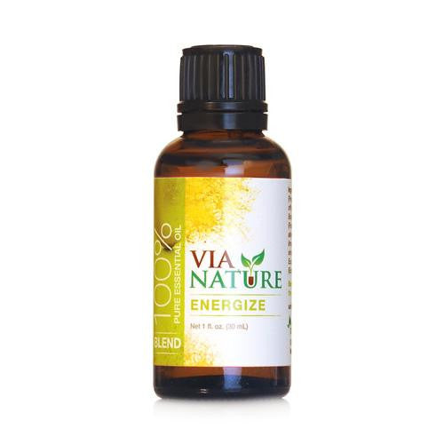 Via Nature Essential Oil Blend - Energize - 1 Fl Oz