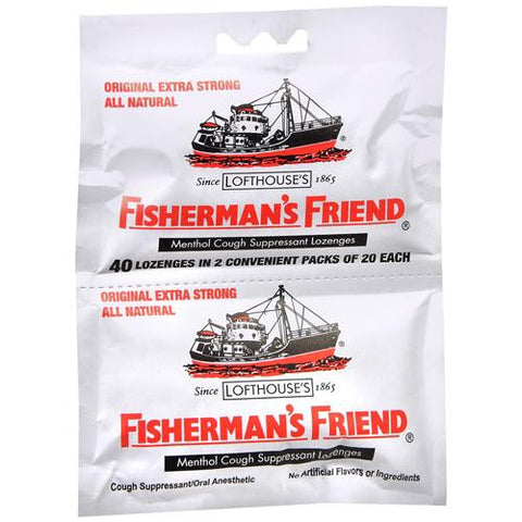 Fisherman's Friend Lozenges - Original Extra Strong - Dsp - 40 Ct - 1 Case