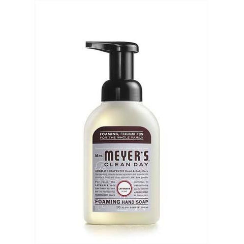 Mrs. Meyer's Foaming Hand Soap - Lavender - Case Of 6 - 10 Fl Oz