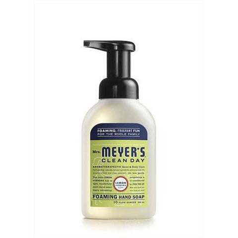 Mrs. Meyer's Foaming Hand Soap - Lemon Verbena - Case Of 6 - 10 Fl Oz