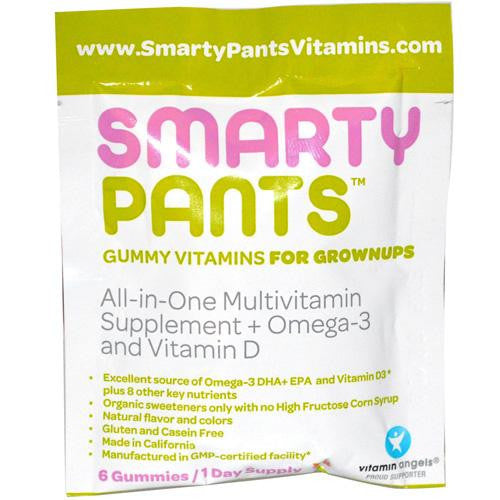 Smartypants Multivitamin - All In One - D3 - Gummy - Adlt - .56 Oz - Case Of 15