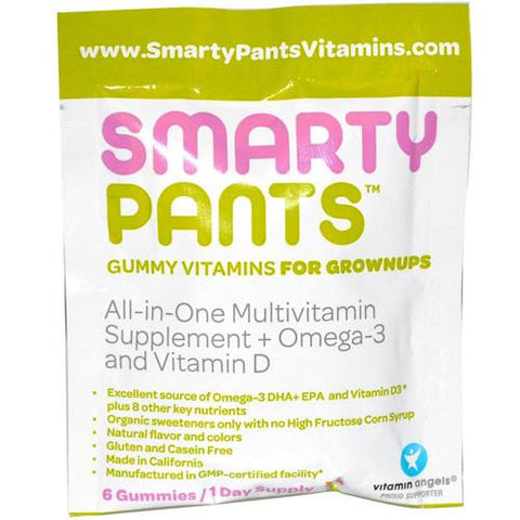 Smartypants Multivitamin - All In One - D3 - Gummy - Adlt - .56 Oz - Case Of 15