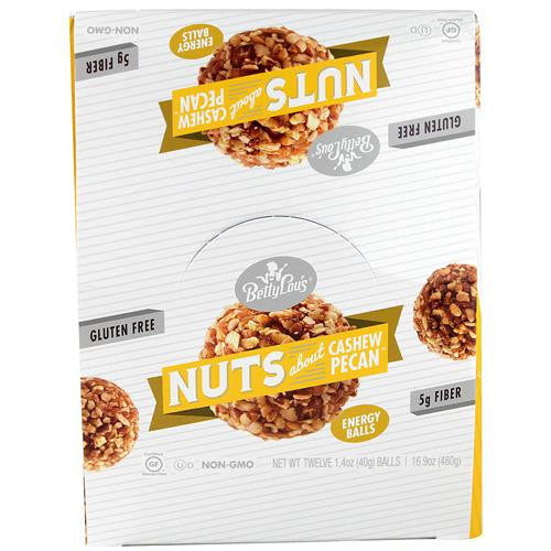 Betty Lou's Nut Butter Balls - Cashew Pecan - 1.4 Oz - 12 Ct