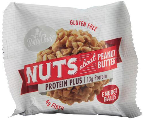 Betty Lou's Nut Butter Balls - Protein Plus - Peanut Butter - 1.7 Oz - 40 Ct