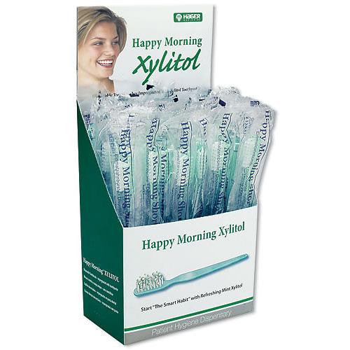 Hager Pharma Toothbrush - With Xylitol - Happy Morning - 1 Case