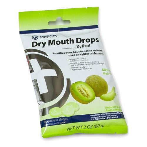 Hager Pharma Dry Mouth Drops - Melon - 2 Oz