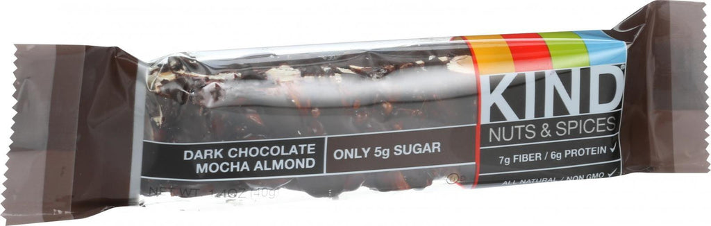 Kind Bar - Dark Chocolate Mocha Almond - 1.4 Oz Bars - Case Of 12