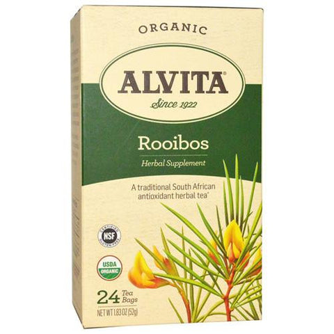 Alvita Tea - Organic - Rooibos Herbal - 24 Tea Bags