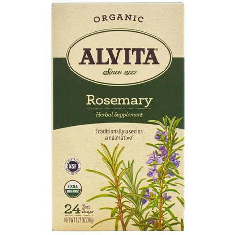 Alvita Tea - Organic - Rosemary Herbal - 24 Tea Bags