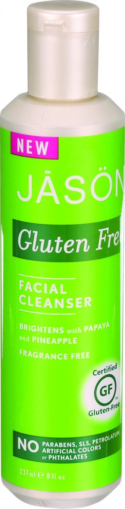 Jason Natural Products Facial Cleanser - Gluten Free - Fragrance Free - 8 Oz