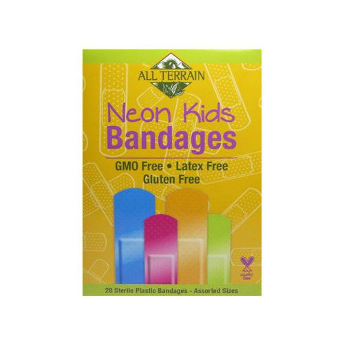 All Terrain Bandages - Neon Kids - Assorted - 20 Count