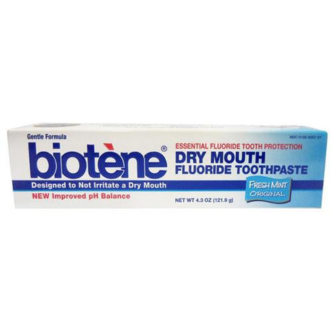 Biotene Dental Toothpaste - Dry Mouth - Original - Fresh Mint - 4.3 Oz