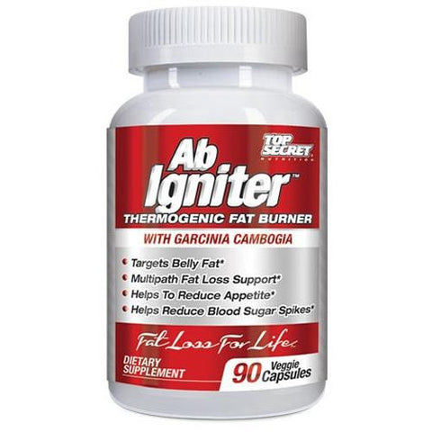 Top Secret Nutrition Ab Igniter Thermogenic Fat Burner - 90 Veg Capsules