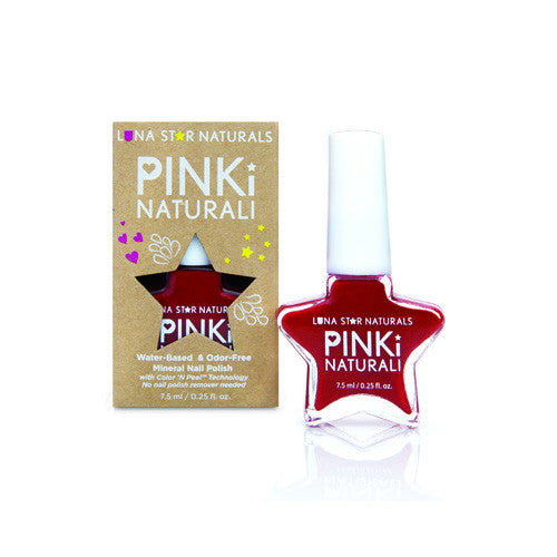 Lunastar Pinki Naturali Nail Polish - Nashville (red) - .25 Fl Oz