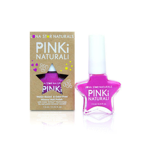 Lunastar Pinki Naturali Nail Polish- Denver (hot Pink) - .25 Fl Oz