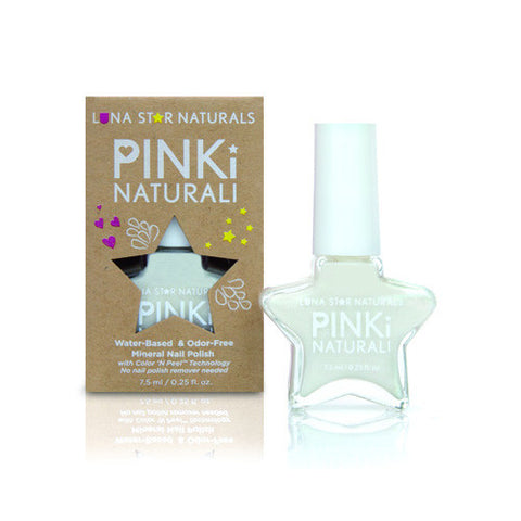 Lunastar Pinki Naturali Nail Polish - Juneau (pearly White) - .25 Fl Oz