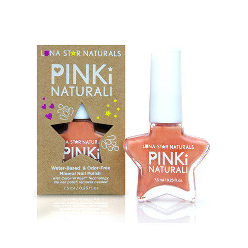 Lunastar Pinki Naturali Nail Polish - Montgomery (peach) - .25 Fl Oz