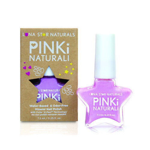 Lunastar Pinki Naturali Nail Polish - Concord (baby Purple) - .25 Fl Oz