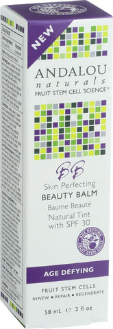 Andalou Naturals Skin Perfecting Beauty Balm - Natural Tint Spf 30 - 2 Oz