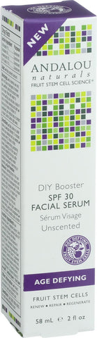 Andalou Naturals Facial Serum - Diy Booster Spf 30 - 2 Oz